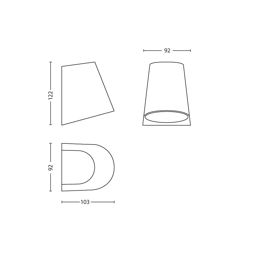 Philips - Iluminación LED exterior 1xLED/3W/230V IP44