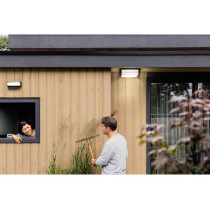 Philips 17350/93/PN - Plafón exterior MYGARDEN MOONSHINE 2xE27/14W