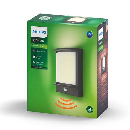 Philips - Aplique LED exterior LED/12W IP44