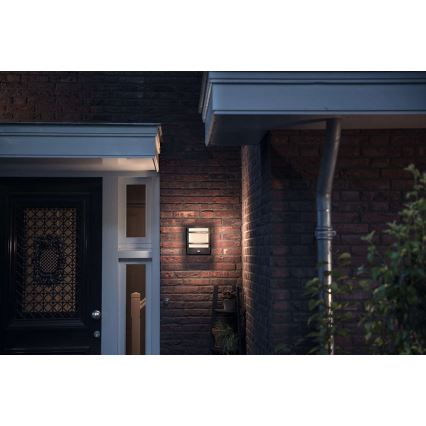 Philips - Aplique LED de exterior LED/12W IP44