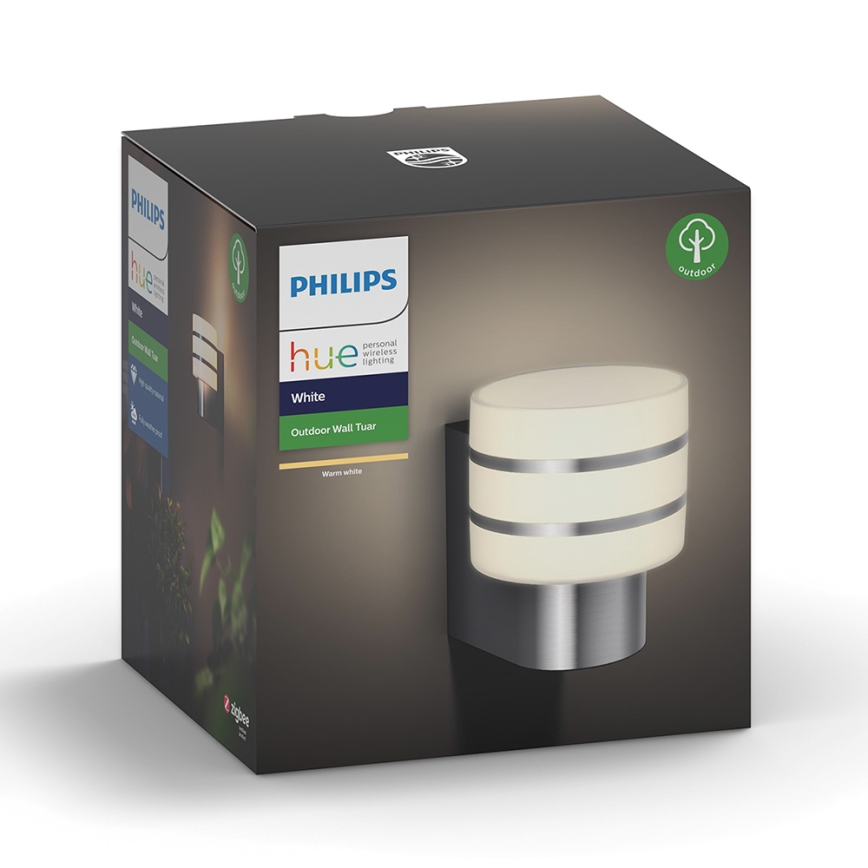 Philips 17404/47/P0 - Aplique LED exterior HUE TUAR 1xE27/9,5W/230V