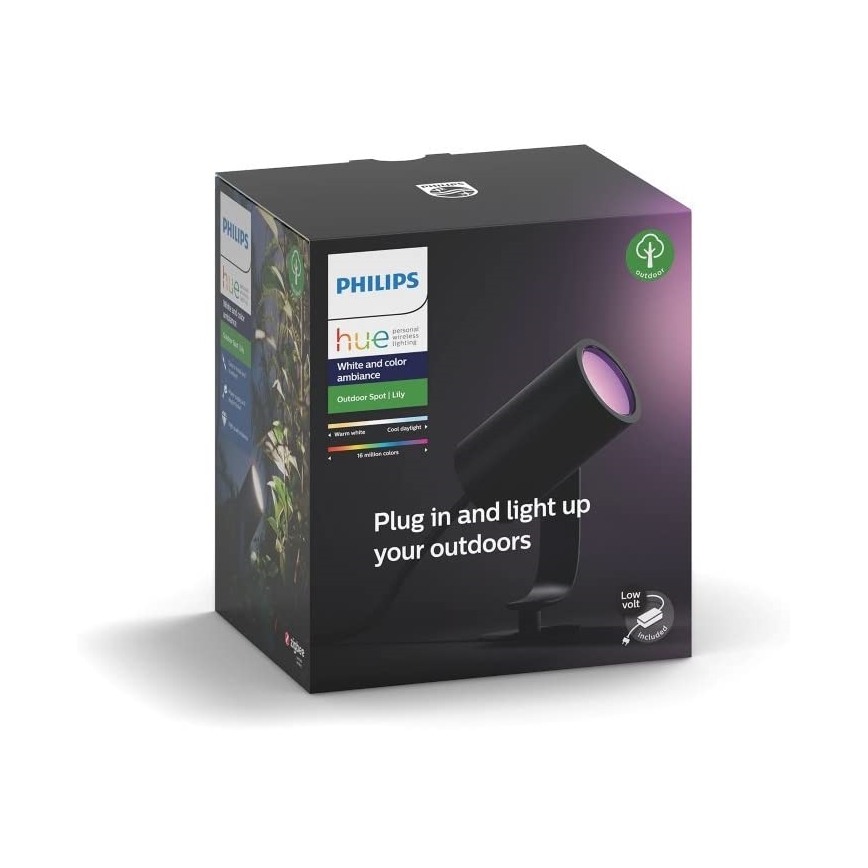 Philips - LED Foco exterior Hue LILY LED/8W/230V IP65