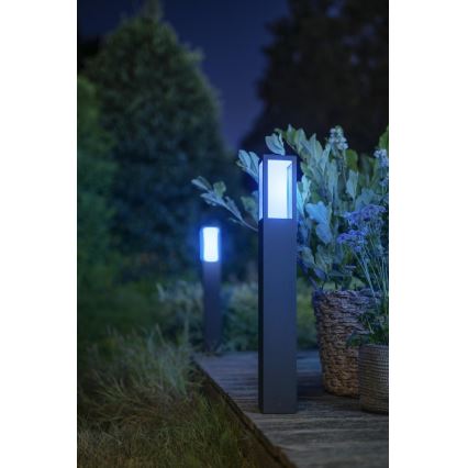 Philips - Lámpara exterior LED RGB Hue IMPRESS 2xLED/8W/230V IP44