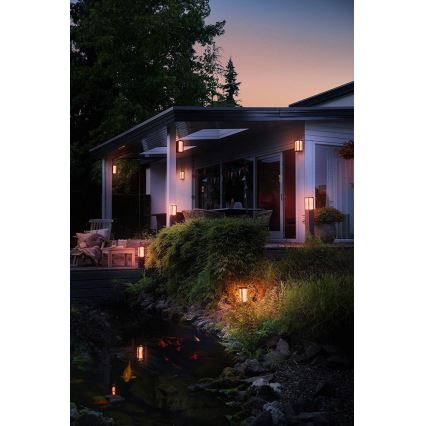 Philips - Lámpara exterior LED RGB Hue IMPRESS 2xLED/8W/230V IP44