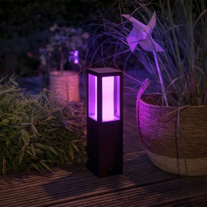 Philips - LED RGBW Regulable exterior lámpara Hue IMPRESS LED/16W/24V IP44