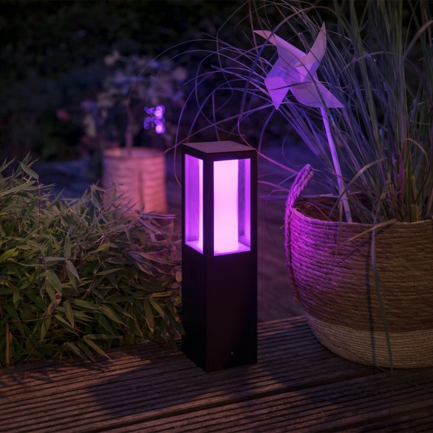 Philips - Lámpara LED RGB exterior HUE IMPRESS 2xLED/8W/230V IP44