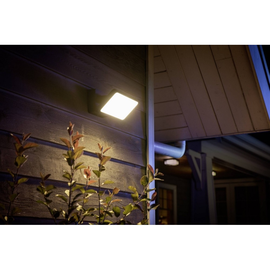 Philips - LED RGBW Regulable exterior reflektor Hue DISCOVER 2xLED/15W/230V 2000-6500K IP44