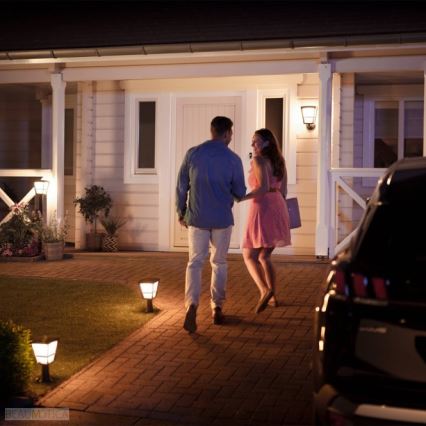 Philips - LED RGBW Aplique de exterior regulable Hue ECONIC LED/15W/230V IP44