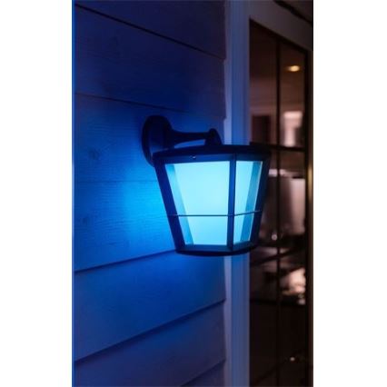 Philips - LED RGBW Aplique de exterior regulable Hue ECONIC LED/15W/230V 2000-6500K IP44