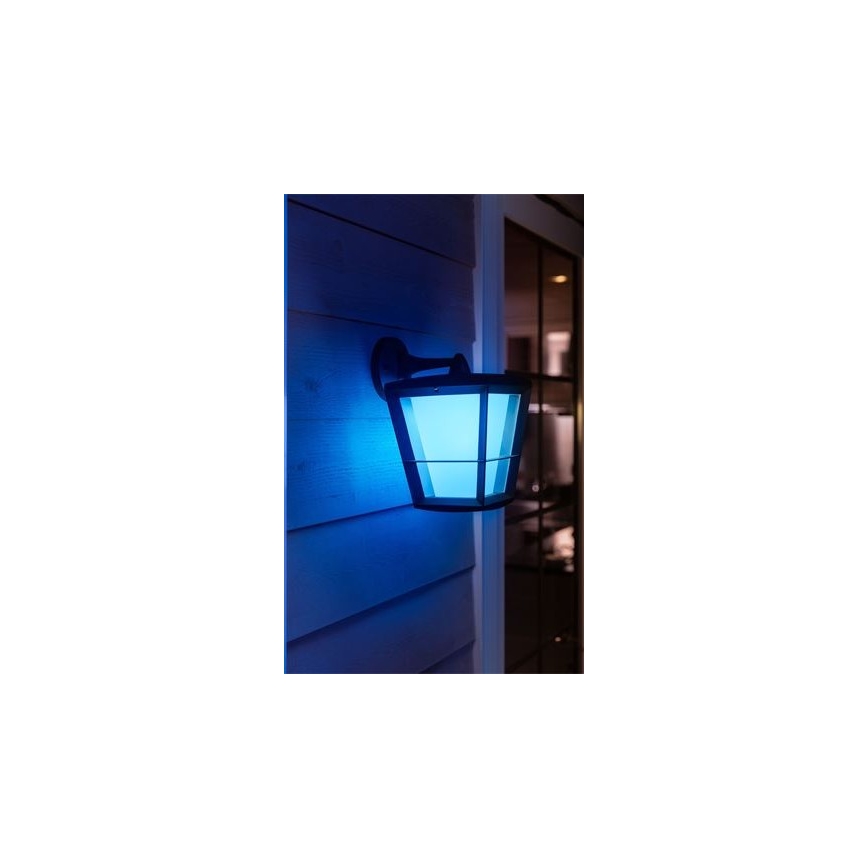 Philips - LED RGBW Aplique de exterior regulable Hue ECONIC LED/15W/230V 2000-6500K IP44