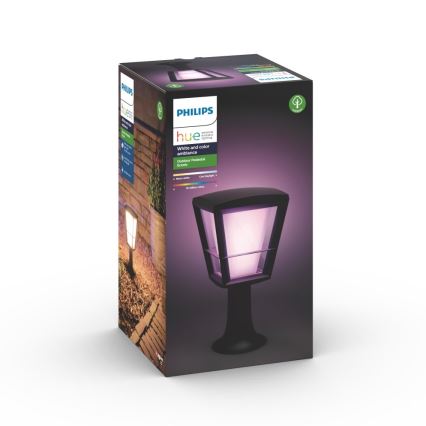 Philips - Lámpara LED RGBW regulable para exteriores Hue ECONIC LED/15W/230V IP44