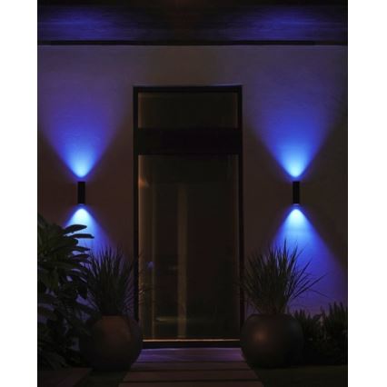 Philips - LED RGB Lámpara de exterior Hue APPEAR 2xLED/8W/230V IP44