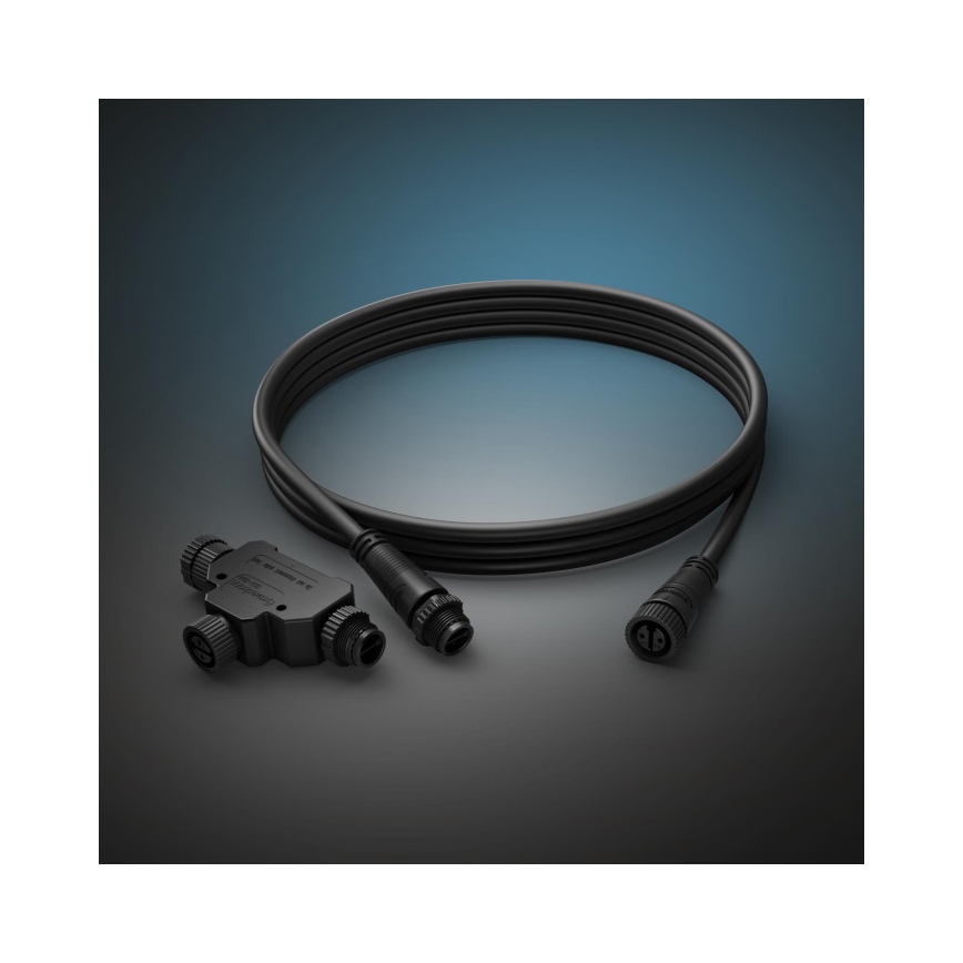 Philips - Cable 2,5 m + T adaptador