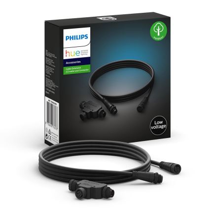 Philips - Cable 2,5 m + T adaptador