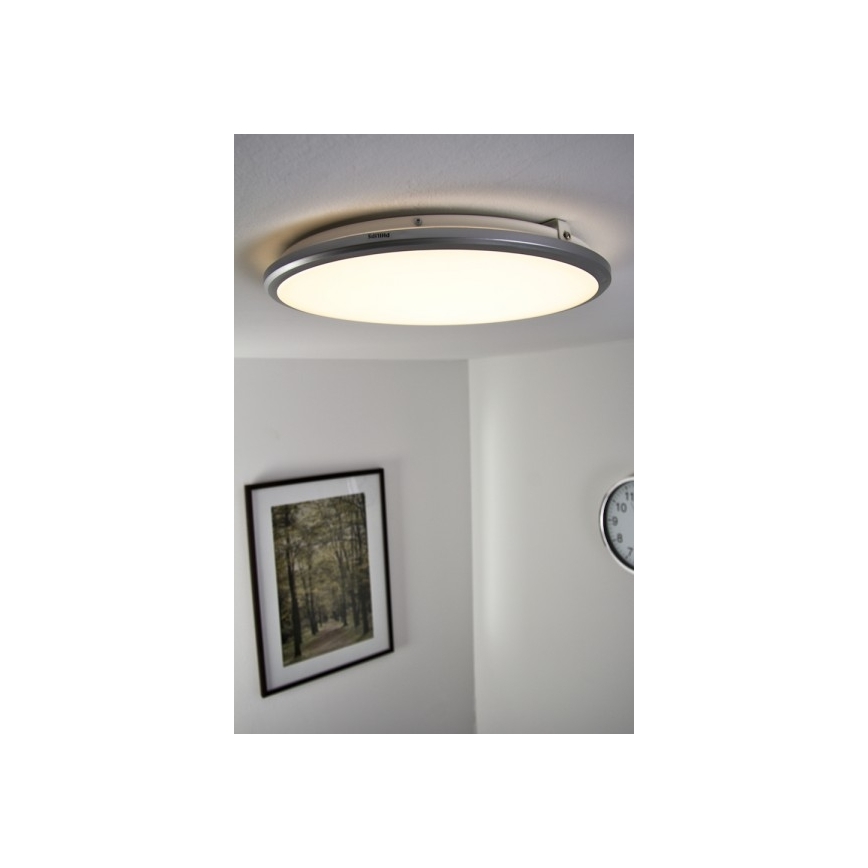 Philips 30805/87/16 - Plafón LED MYLIVING TWIRL 30K LED/16W/230V