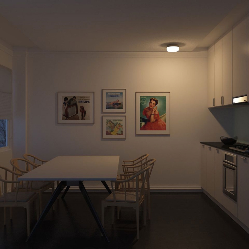 Philips 30854/38/16 - Plafón MYLIVING MIDWAY 1xE27/20W/230V