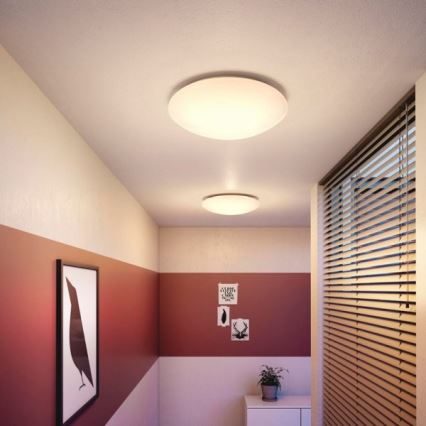 Philips 31801/31/EO - Plafón LED MYLIVING SUEDE LED/9,6W/230V