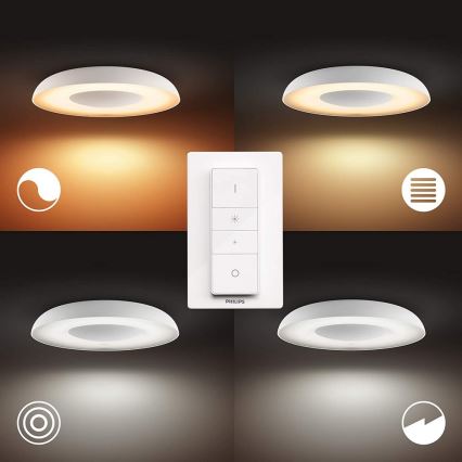 Philips - LED Plafón regulable Hue STILL LED/27W/230V + control remoto