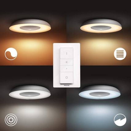 Philips - LED Lámpara regulable Hue STILL LED/27W/230V + control remoto