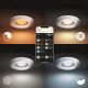 Philips - LED Lámpara regulable del baño Hue ADORE 1xGU10/5W/230V IP44
