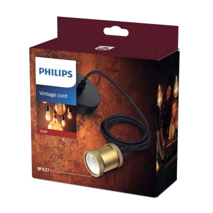 Philips - Cable de alimentación 1xE27/40W/230V