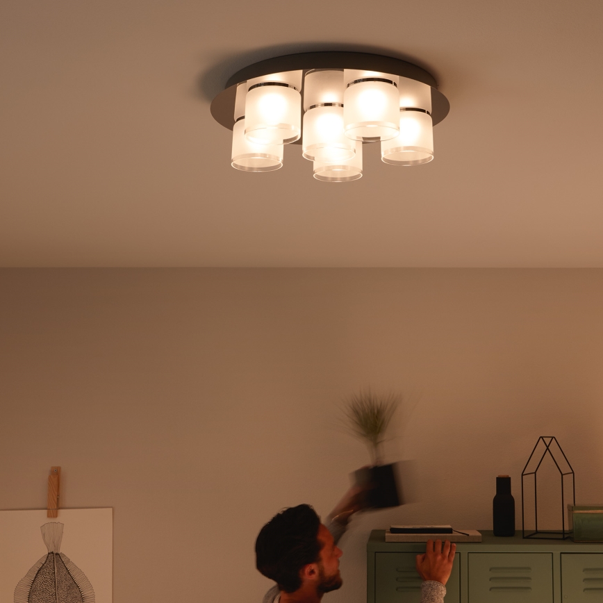 Philips 36446/11/P1 - Plafón LED regulable INSTYLE BYZANTIN 6xLED/5W/230V