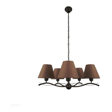 Philips 37671/86/16 - Lámpara de araña regulable con cadena ELMORE 5xE14/42W/230V