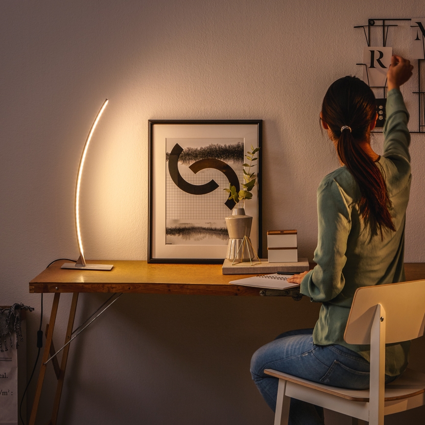Philips 38921/17/P1 - Lámpara LED de mesa MYLIVING HEXAGON LED/9,5W/230V