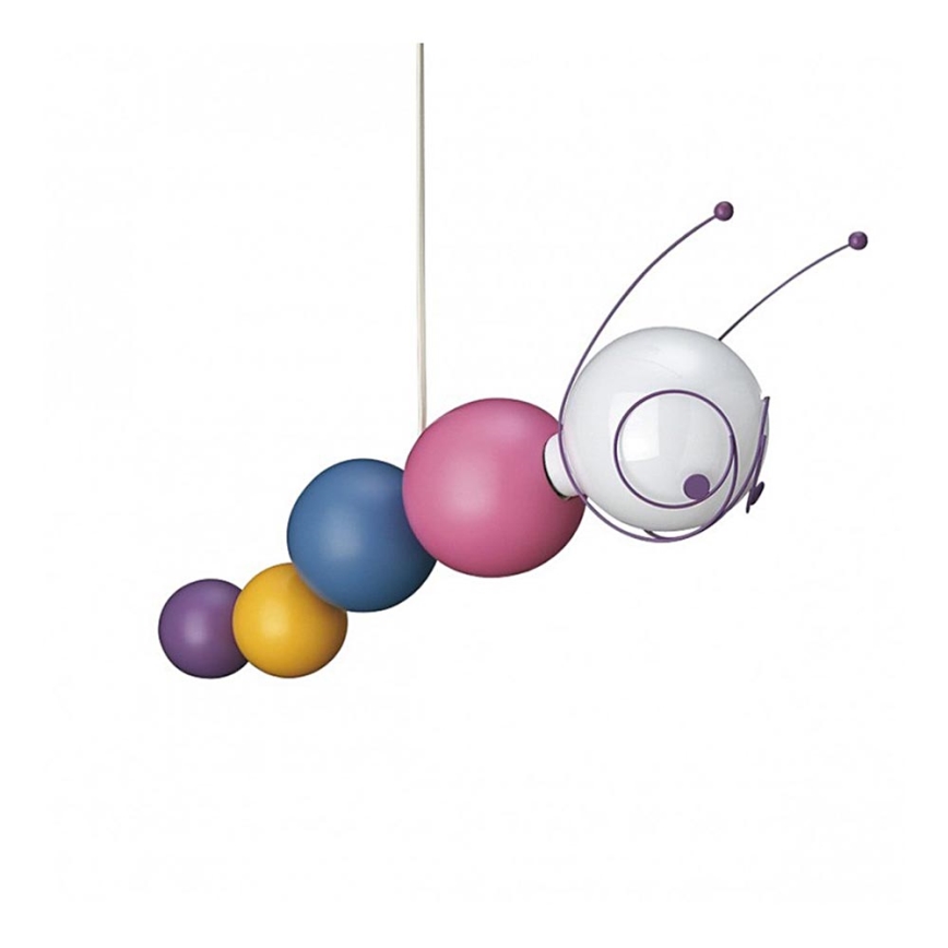 Philips 40093/55/16 - Lámpara colgante infantil MYKIDSROOM RUBY 1xE27/20W/230V