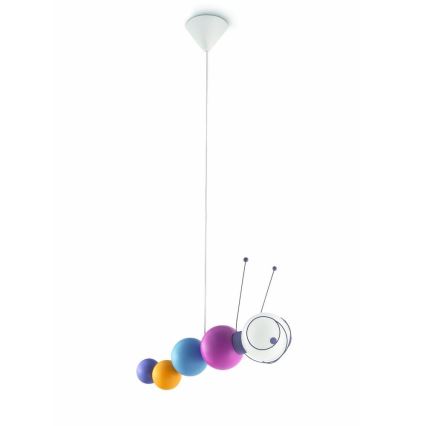 Philips 40093/55/16 - Lámpara colgante infantil MYKIDSROOM RUBY 1xE27/20W/230V