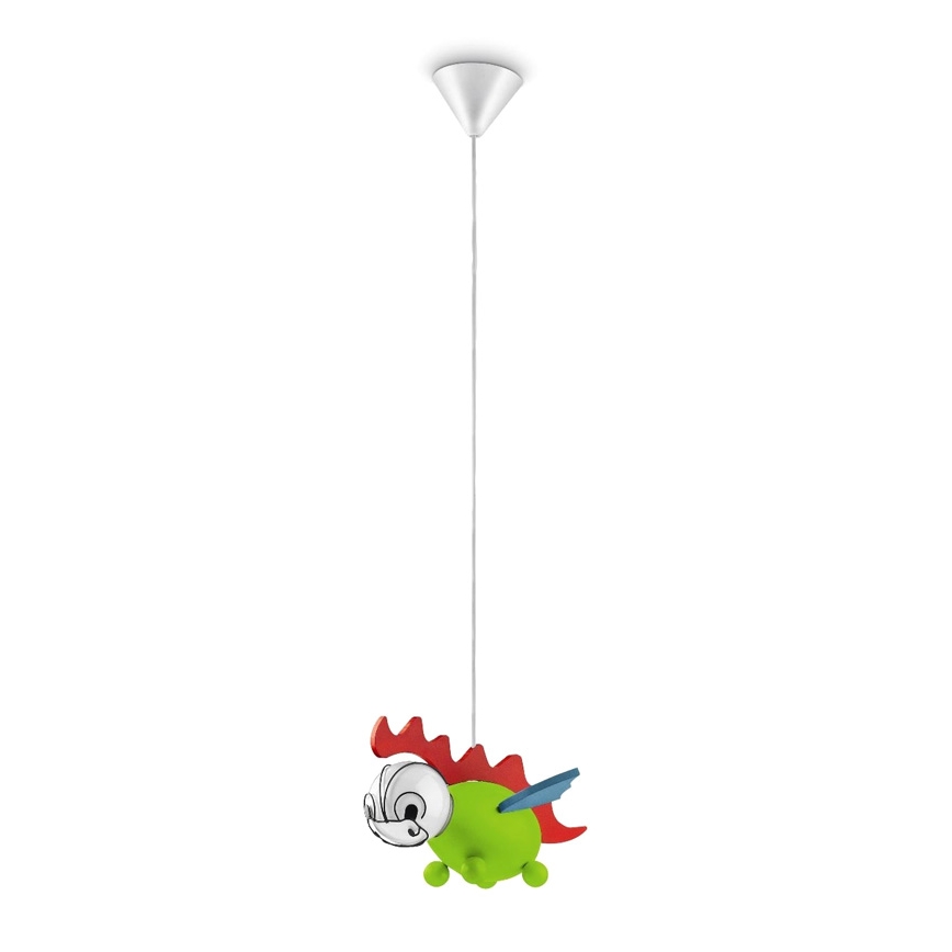 Philips 40229/55/16 - Lámpara colgante infantil MYKIDSROOM dragón 1xE27/12W/230V