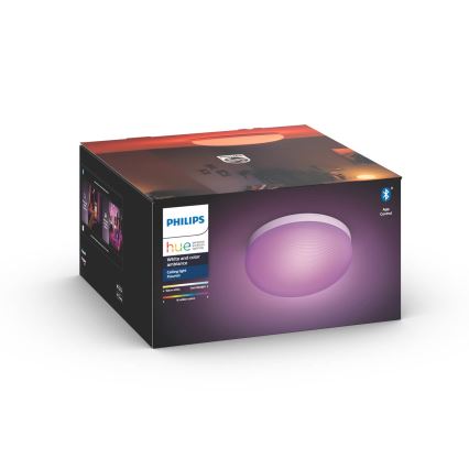 Philips - Plafón LED RGBW regulable Hue FLOURISH White And Color Ambiance LED/32W/230V