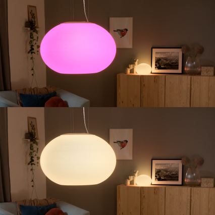 Philips - LED RGBW Lámpara colgante regulable Hue FLOURISH LED/39W/230V