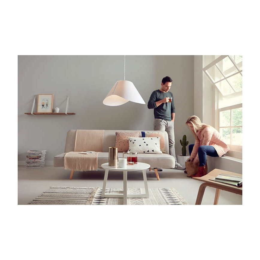 Philips - Lámpara colgante E27/60W/230V