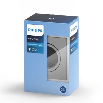 Philips 50191/87/PN - Lámpara empotrable MYLIVING ENNEPER 1xGU10/5,5W/230V