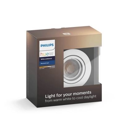 Philips - Lámpara LED regulable Hue MILLISKIN 1xGU10/5,5W/230V