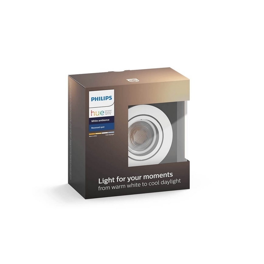 Philips 50411/31/P7 - Lámpara LED regulable HUE MILLISKIN 1xGU10/5,5W
