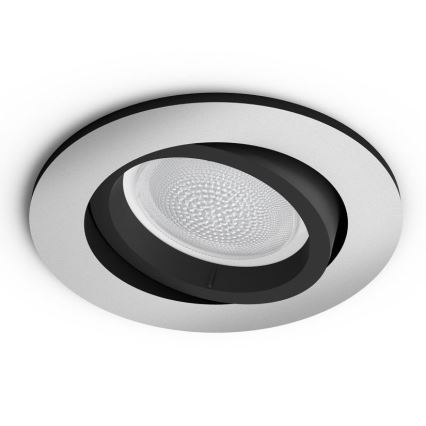 Philips 50451/48/P7 - LED RGB Lámpara empotrable HUE CENTURA 1xGU10/5,7W/230V