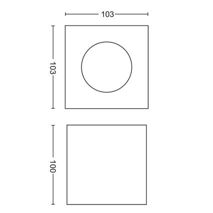 Philips - Foco LED regulable 1xLED/4,5W/230V