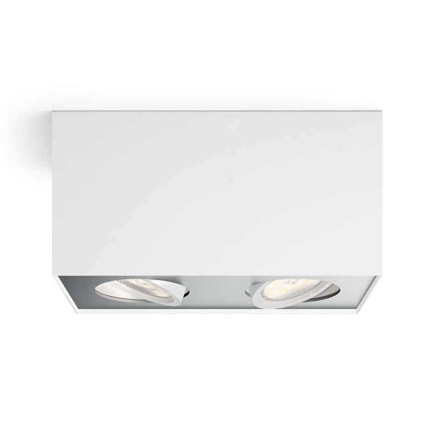 Philips 50492/31/P0 - Foco LED regulable MYLIVING BOX 2xLED/4,5W/230V
