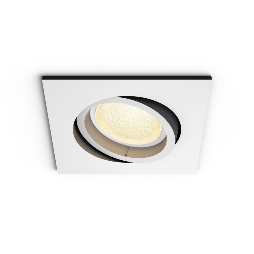 Philips 50551/31/P7 - LED RGB Lámpara empotrable HUE CENTURA 1xGU10/5,7W/230/24V