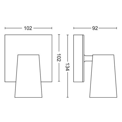 Philips - Foco 1xGU10/5,5W/230V