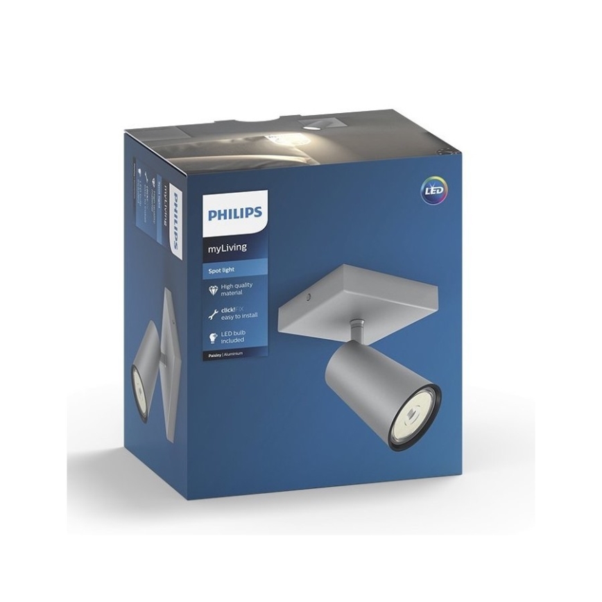 Philips 50571/48/PN - Foco MYLIVING PAISLEY 1xGU10/10W/230V