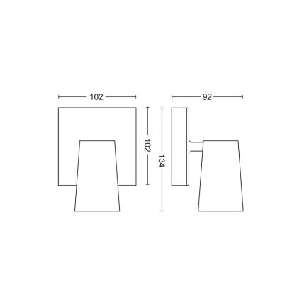 Philips - Foco 1xGU10/5,5W/230V