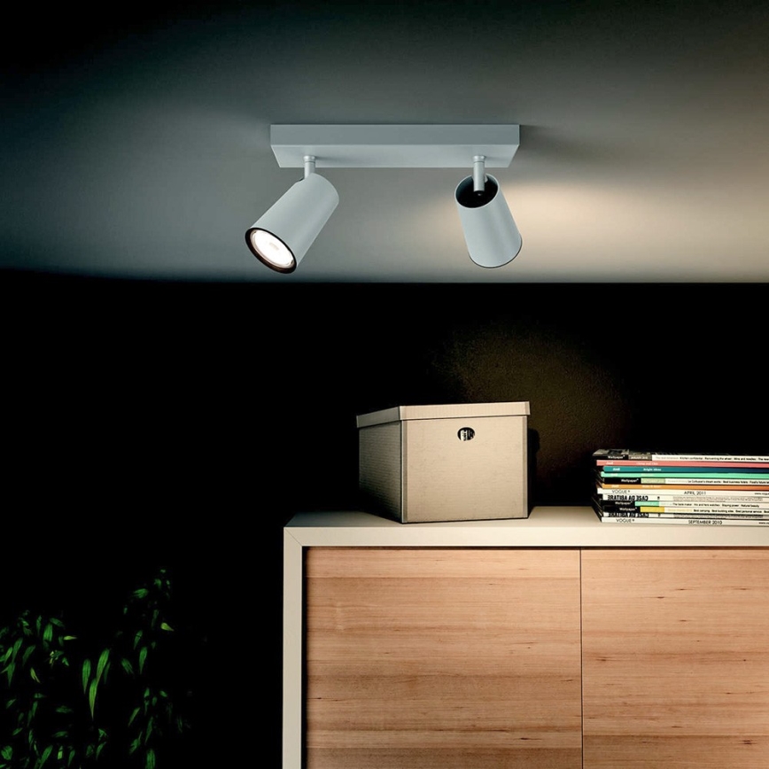 Philips 50572/31/PN - Foco MYLIVING PAISLEY 2xGU10/10W/230V