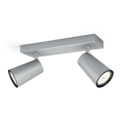 Philips 50572/48/PN - Foco MYLIVING PAISLEY 2xGU10/10W/230V