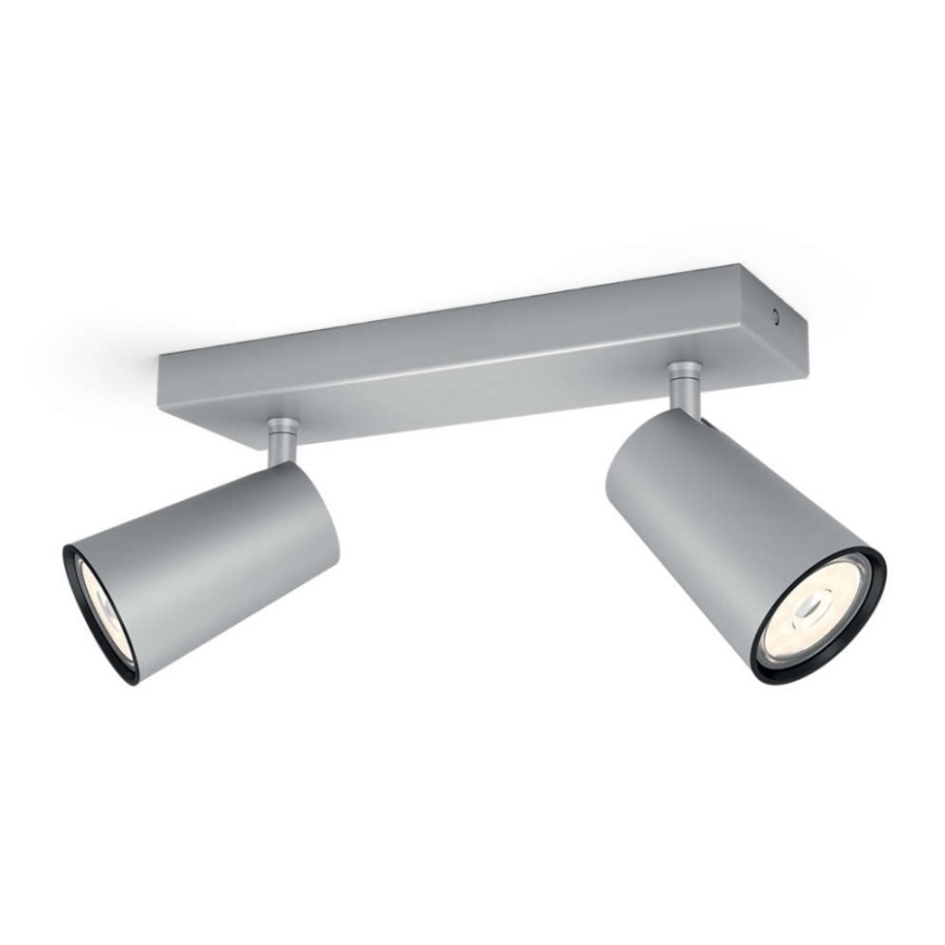 Philips 50572/48/PN - Foco MYLIVING PAISLEY 2xGU10/10W/230V