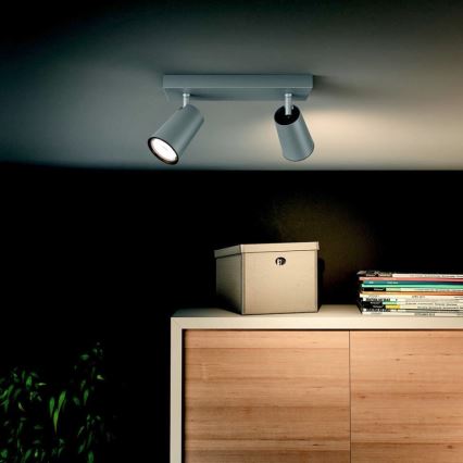 Philips 50572/48/PN - Foco MYLIVING PAISLEY 2xGU10/10W/230V