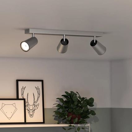 Philips 50573/48/PN - Foco MYLIVING PAISLEY 3xGU10/10W/230V