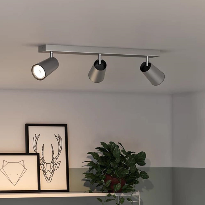 Philips 50573/48/PN - Foco MYLIVING PAISLEY 3xGU10/10W/230V